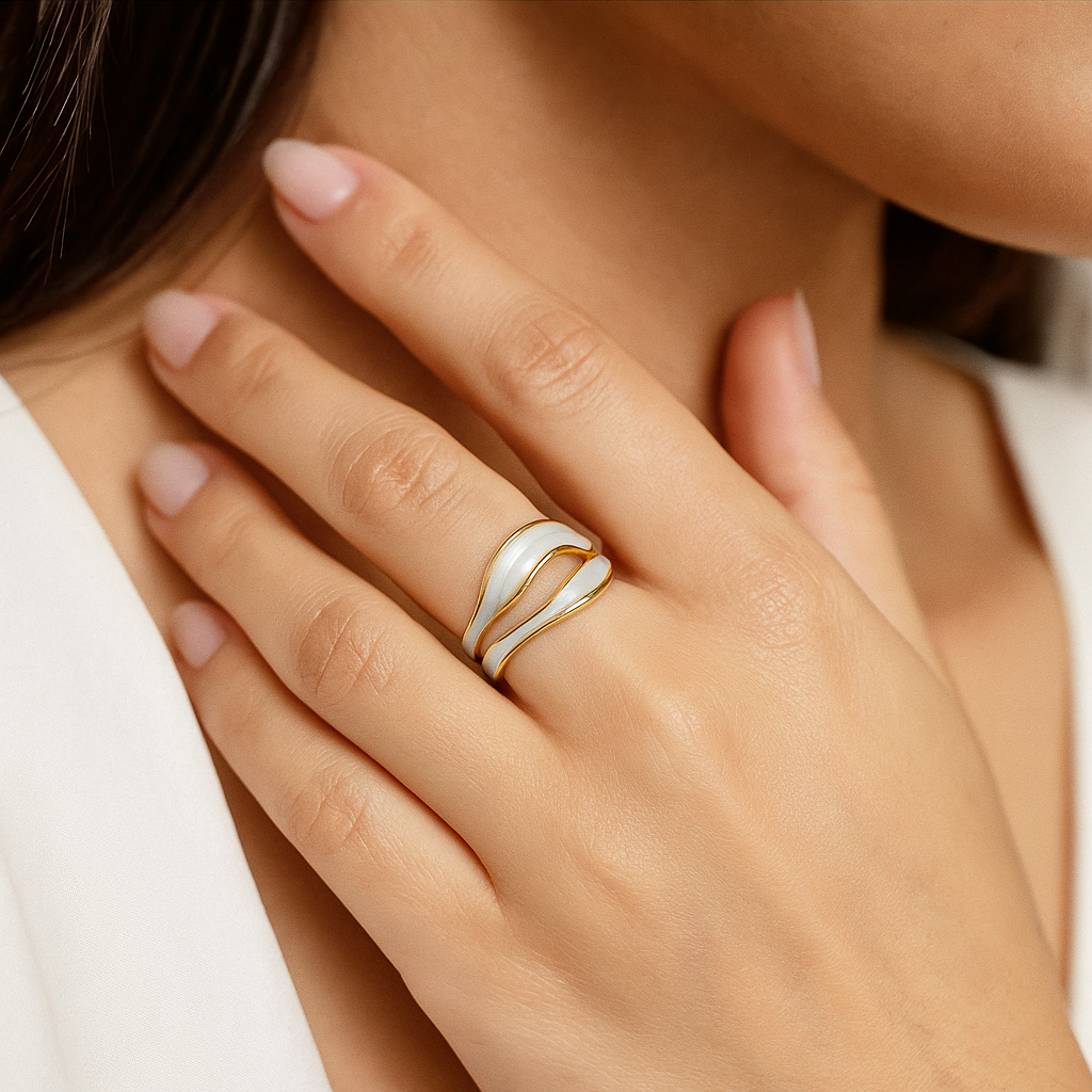 Tereza - Inel vintage auriu