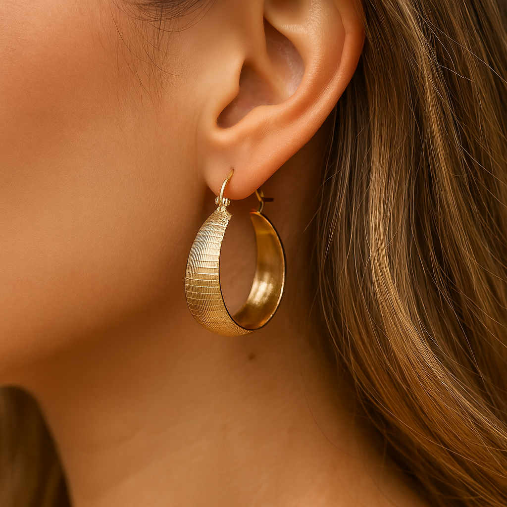 Karina – Cercei din argint cu sticlă clară.