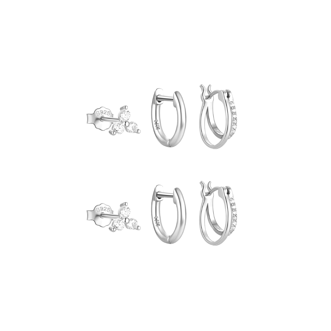 Amálie – Cercei din aur cu o mișcare subtilă.