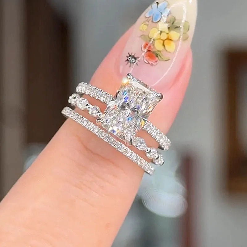 Set de inele Jaily 3-delt