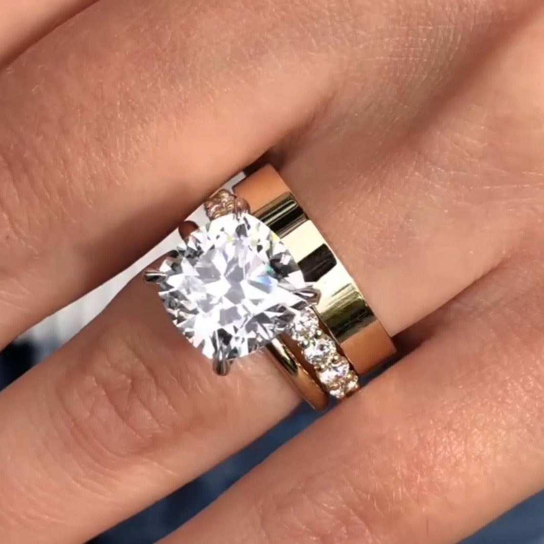 Elisa – Inel Krystal cu prindere solitară.