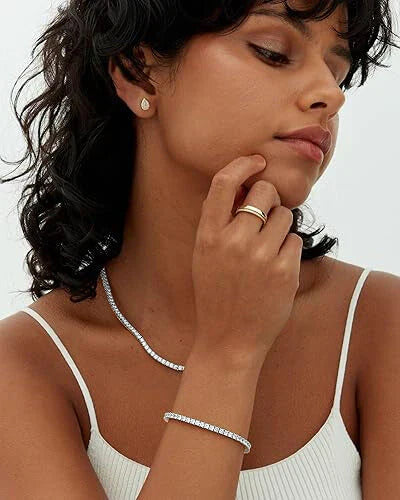 Brățară de tenis Moissanite