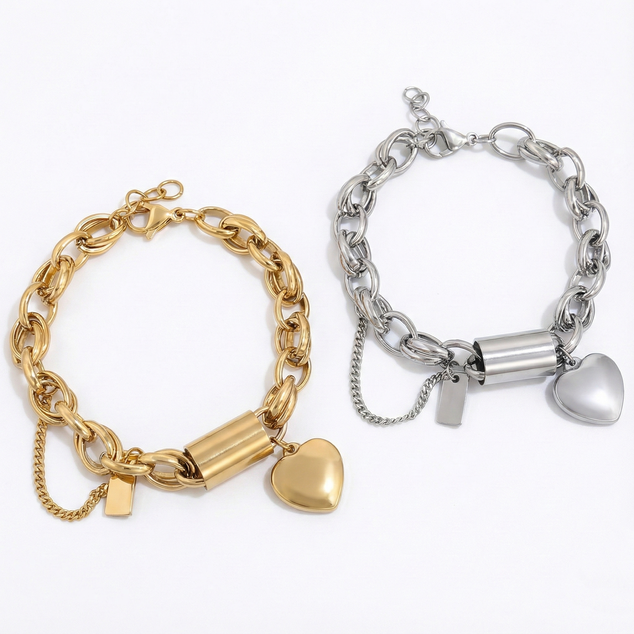 Brățară Chunky Herzstück