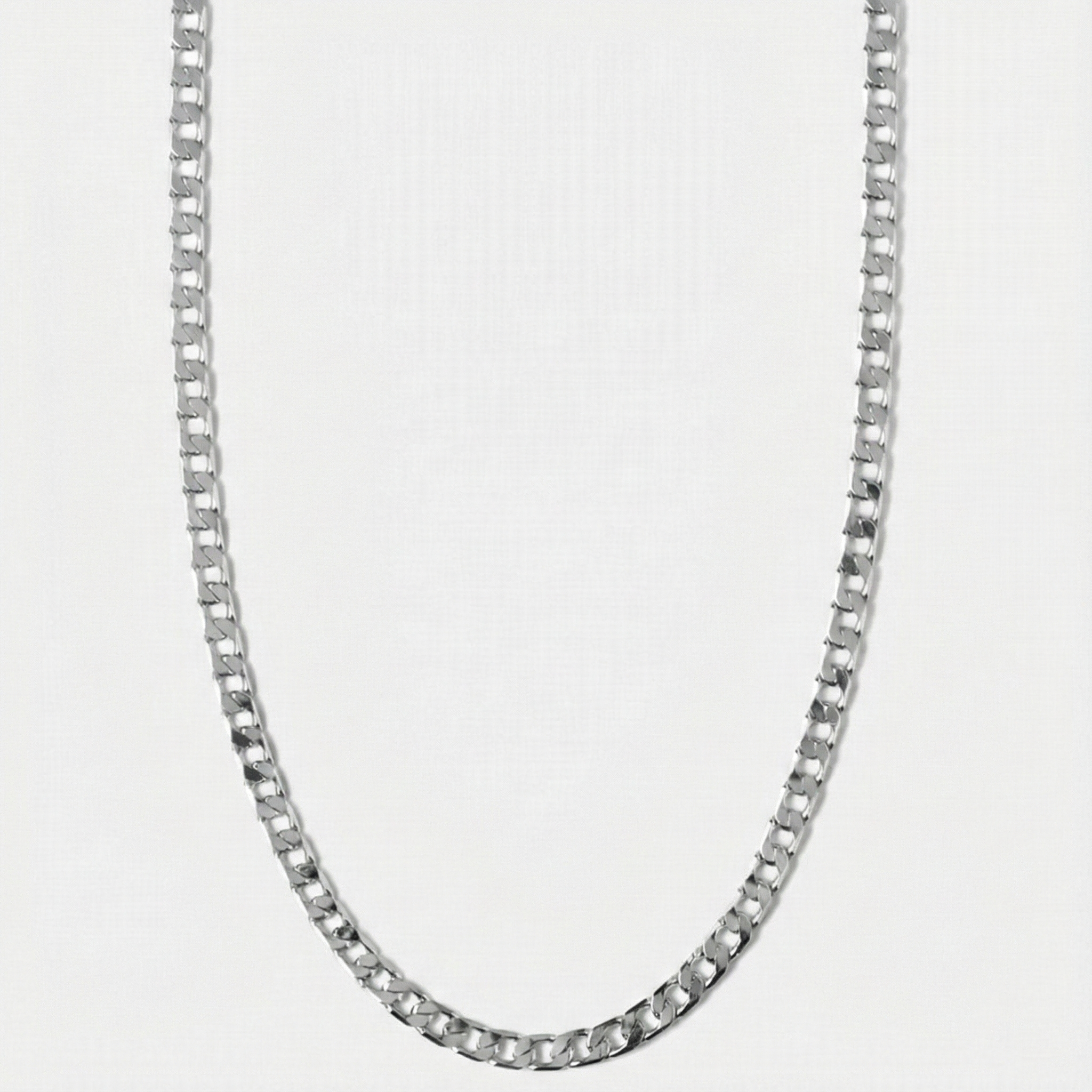 Colier cu lanț plat