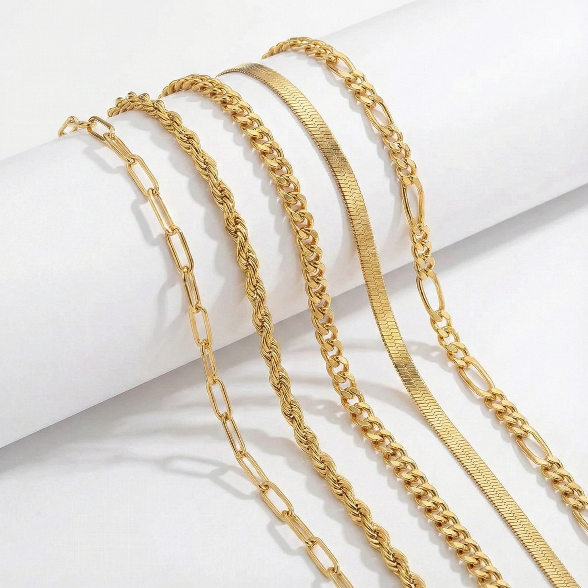 Juna - Set brățări | Aur