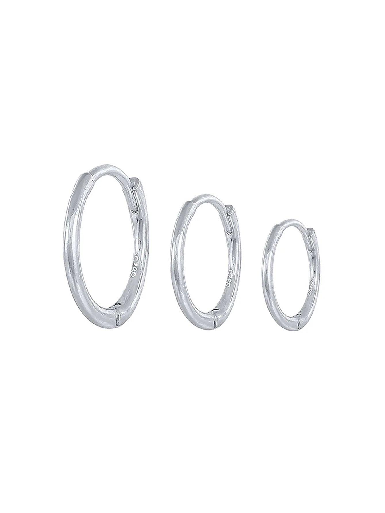 Emilie – Cercei din aur fin cu un luciu moale.