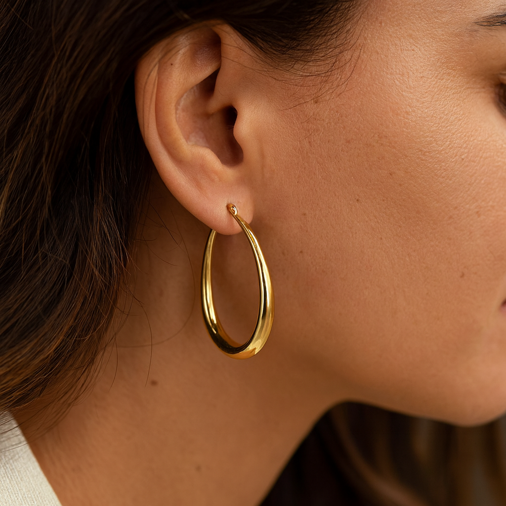 Martina - Cercei vintage din aur