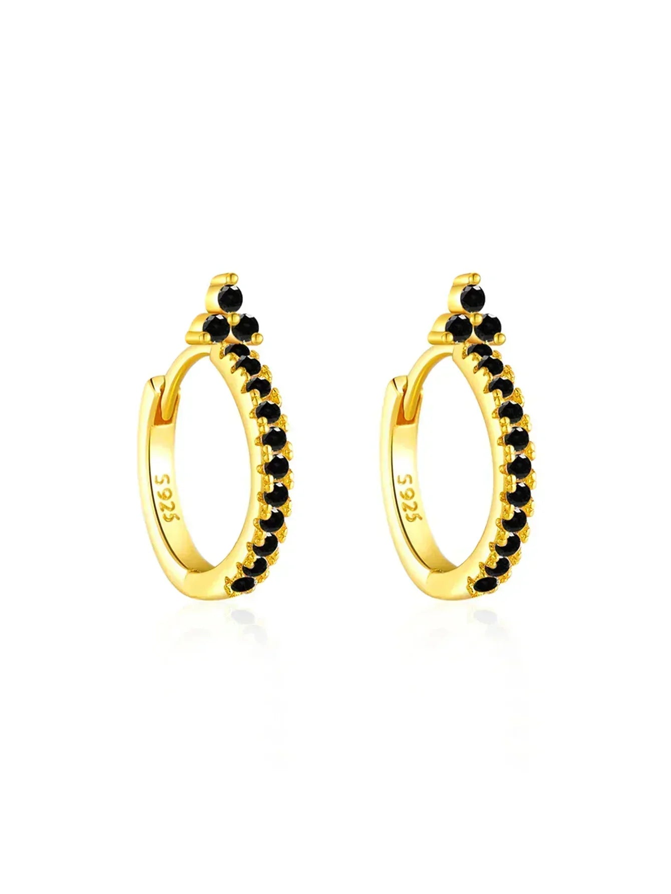 Sabina – Cercei din aur modern.