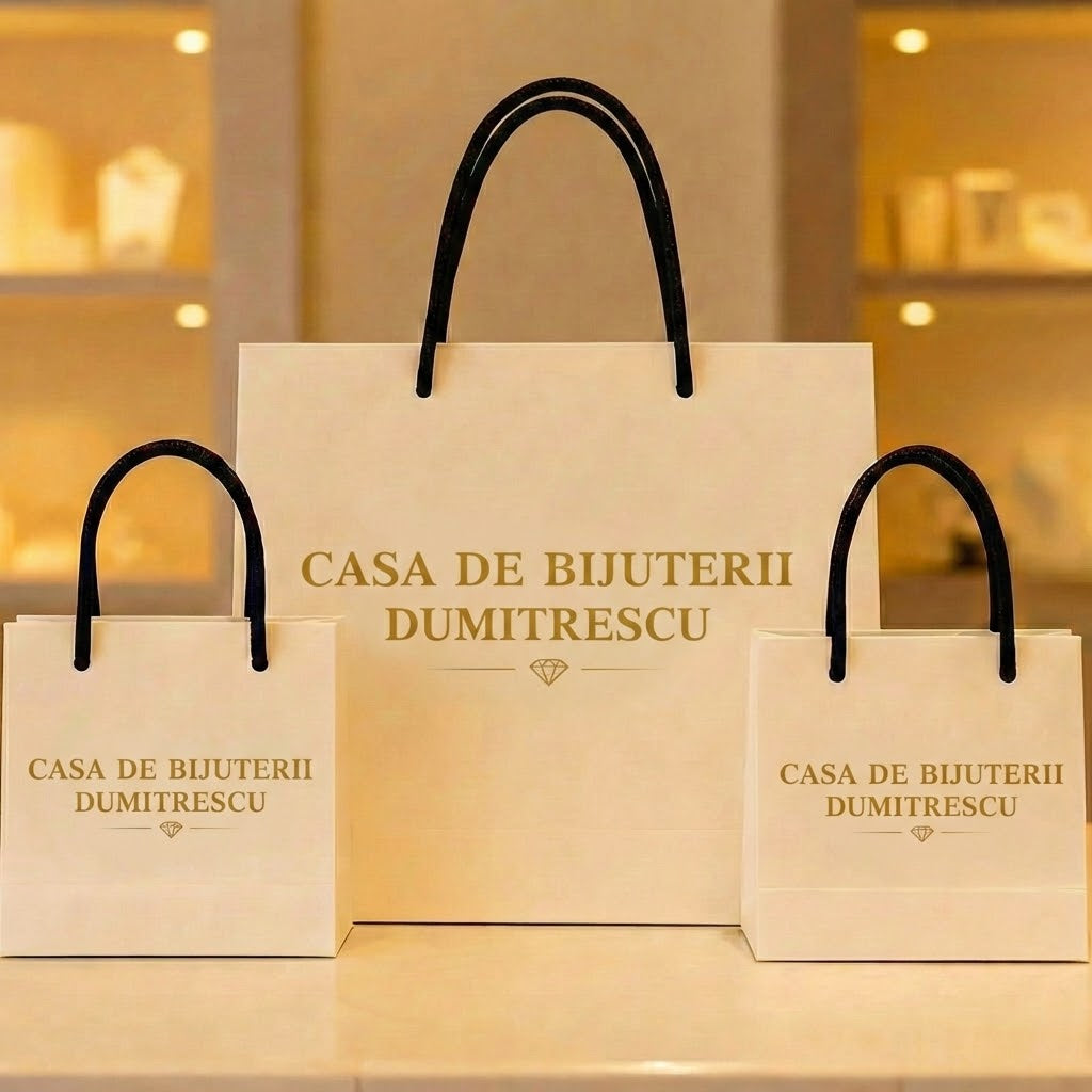 Pavlína - Cercei aurii eleganți cu cristal